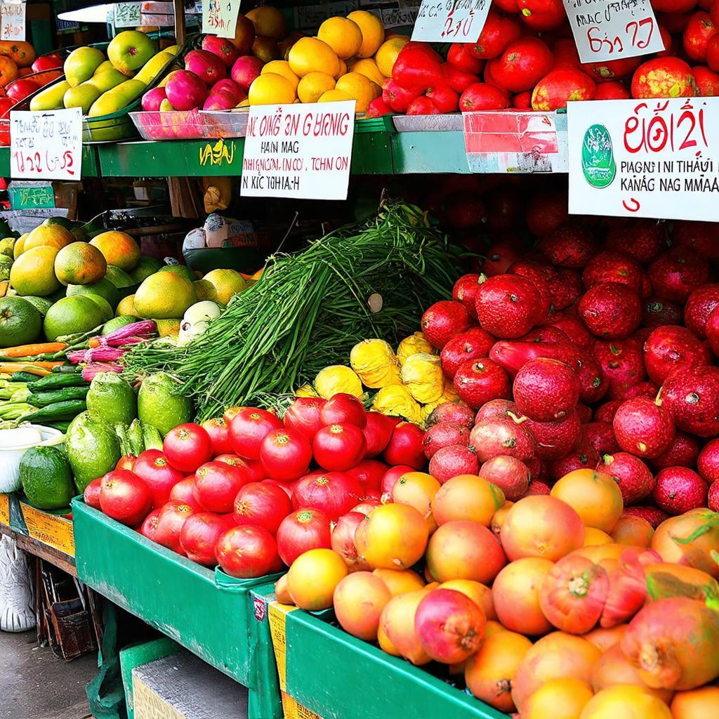Cac gian hang rau cu qua va thuc pham tai Chợ Đông Thạnh, Đặng Thức Vinh